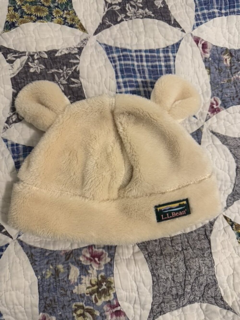 L.L. Bean Infant Toddler Winter Hat Fleece 6-12 M